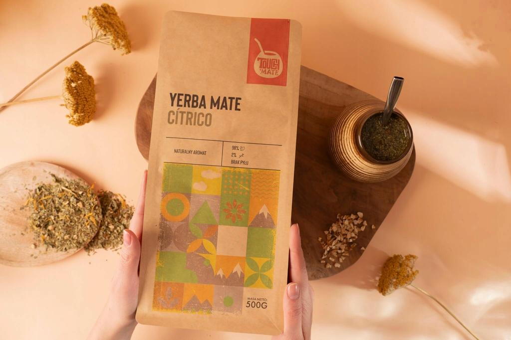 Yerba Mate Green Touch Mate Citrico Limon 500 G Cytryna Imbir Werbena