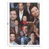 Sebastian Stan photo collage Throw Blanket Beautifuls Quilt Soft Plaid Flannels Blankets