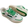 New Anta Slip Resistant Cushioning Abrasion Resistant Low Top Skateboard Shoes Men's White Green 112338040S-1