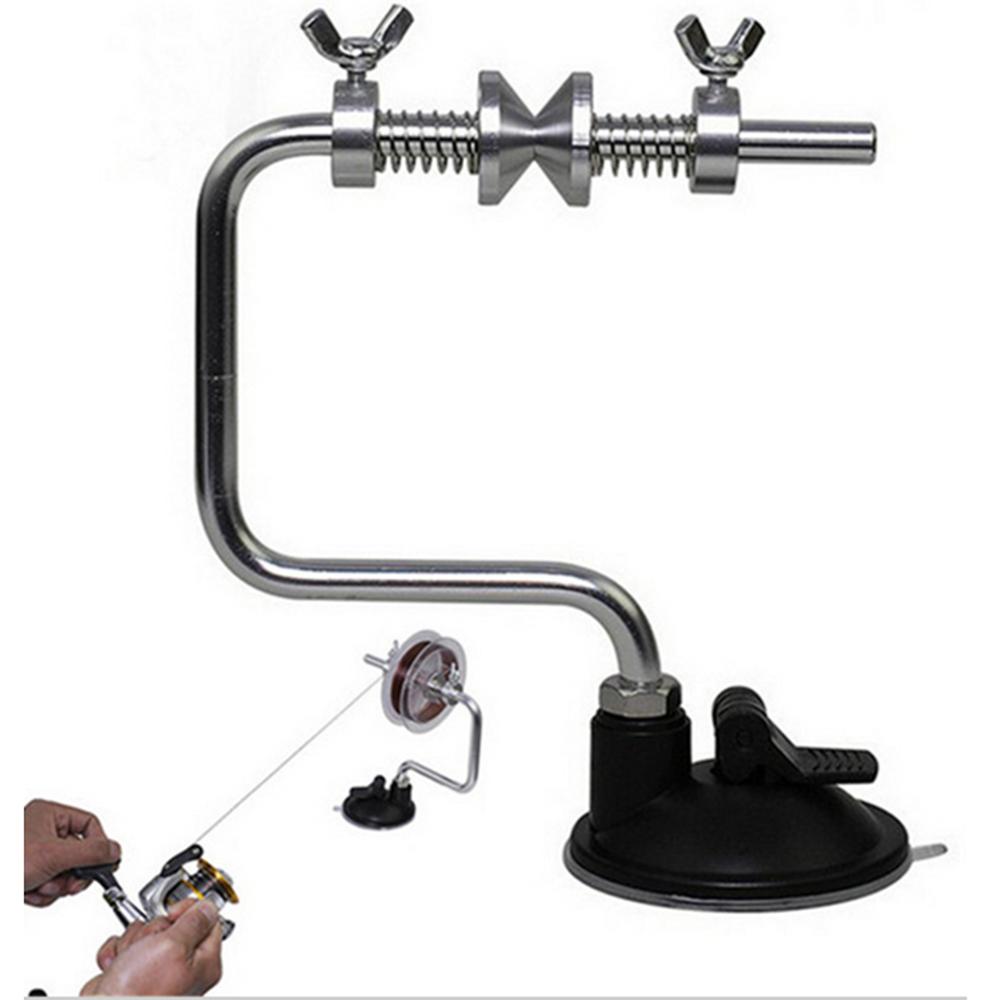 Portable Fishing Line Winder System Reel Line Spooler Vacuum Spooling Fishing Line Winding Fishing Tackle Tools Accessories