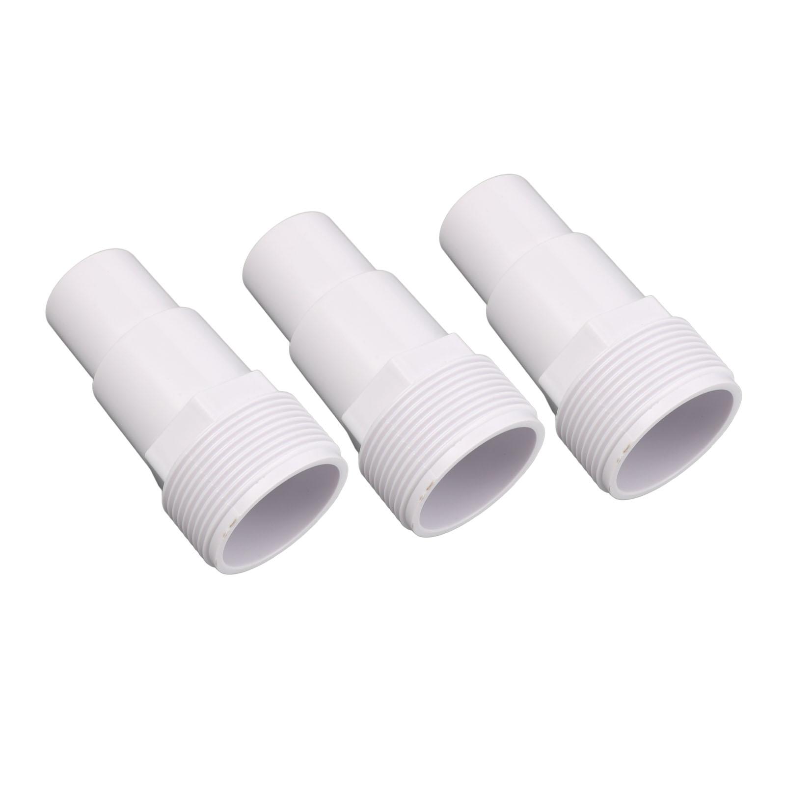

Hose Adapter for SPX1091 7 SPX1091 4 Pool Connector 1.25 1.5 Inch Combo Easy Installation Plastic Material for Ground Pool Pump Filter