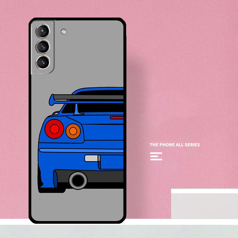 JDM Cars Phone Case For Samsung Galaxy S26 S25 S24 S20 S21 S22 S23 Ultra S10 Plus S25 FE Cover Coque