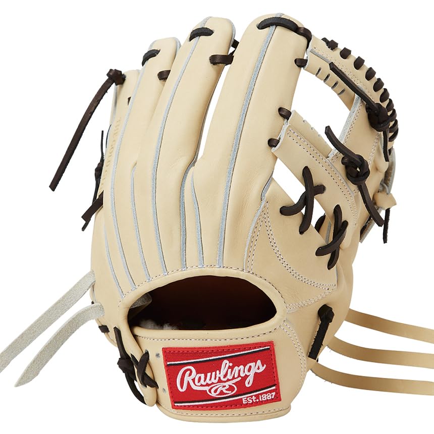 

Rawlings Baseball HOH Size on left Glove, Hardball, Adult, JAPAN, GH5HJH52, Camel, [Infielder], 11.25, Right-handed (worn hand)