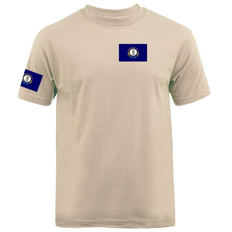 State of Kentucky Flag Crest IN Graphic T-shirt Unisex T-Shirt S