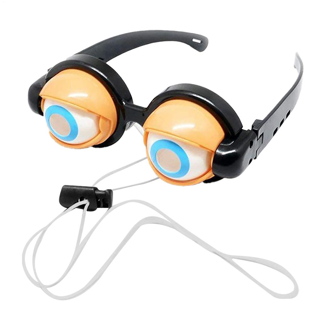 Creative Eyeball Glasses Costume Funny Glasses Halloween Accessory Hilarious Eyewear Toy For Dress Up Party Birthday Photography