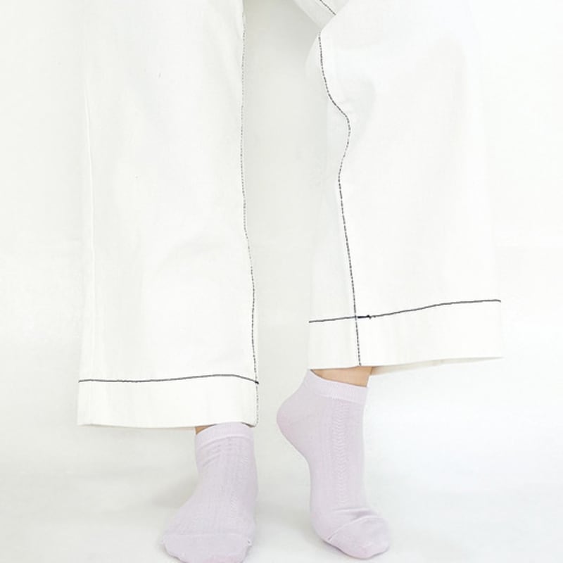 YELLOWSOCKS ANKLE socks PUNCHING PASTEL LAVENDER