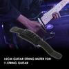 19cm Guitar String Mute Guitar Bass Gear Fretboard Muting Wrap Punk Style String Dampener String Muter for 7 String