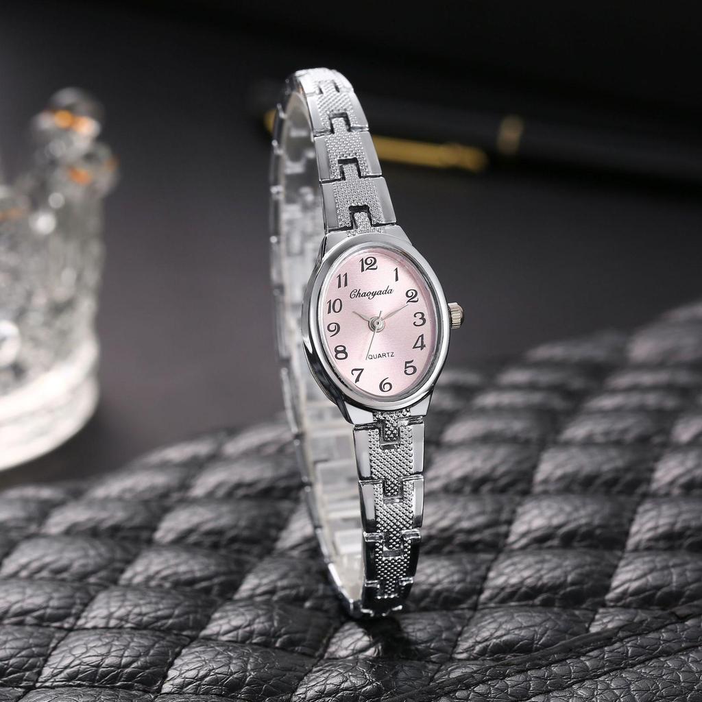 Oval Dial Women Quartz Watches Fashion Luxury Ladies Watch Stainless Steel Wristwatch Gift Dress Clock Reloj Mujer