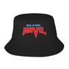Anvil Metal On Metal Bucket Hat Panama For Kids Bob Hats Hip Hop FisherUnisex Hats Summer Beach Fishing Unisex Caps