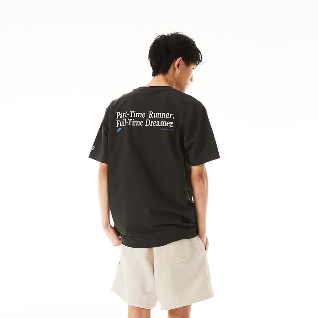 New Balance HyperSports Logo T-shirt Asia Sizing 'Black' Unisex NEE25111-CHL