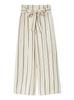 Gelato Pique Long Pants PWFP252345STRIPEF Gauze-Like