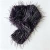 Warm Faux Fur Scarf Thick Winter Plush Scarf Elegant Shawl Wrap  Neck Accessories