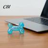 Dog Sensory Toy Stress Relieving Balloon Toy, Soft Glitter Squeeze Clear Puppy Fidget for Anxiety Relief
