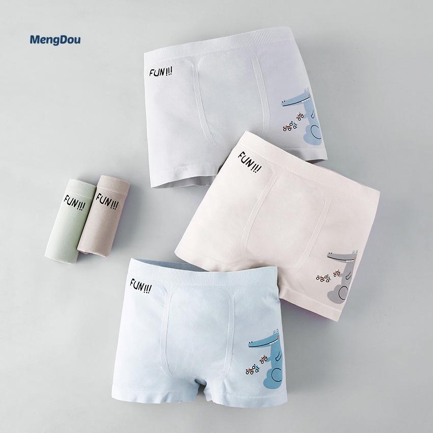 

Летние легкие модальные боксеры-брифы для маленьких мальчиков Size L