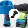 2 Pairs Quick Dry Breathable Anti-Slip Running Socks Fitness Gym Sweat-wicking Women Men Socks