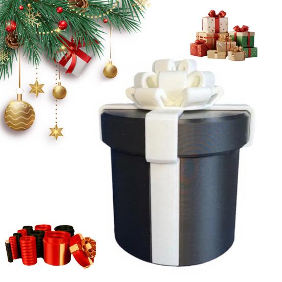 Annoying Nested Screw Gift Box Customizable Difficulty 3 to 10 Tiers Durable Reusable Prank Christmas Gift Packaging Container
