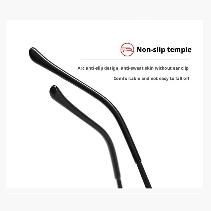 Mini Gafas de Lectura Para Mayores Portátiles Pequeñas Soporte de Bolígrafo Ligeras Alta Definición Adecuadas Lectura L3I6