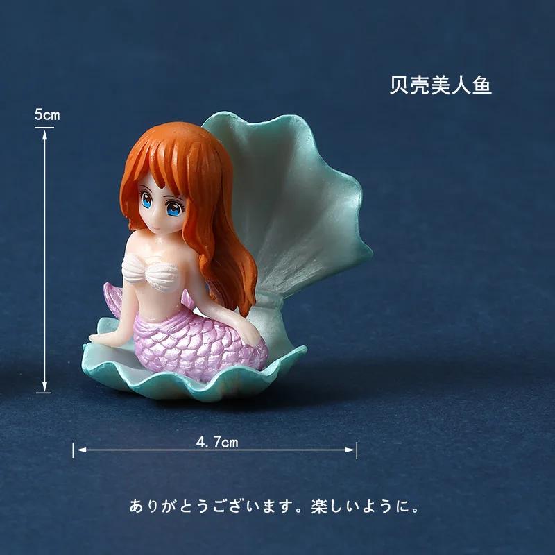

Милые фигурки русалок Аквариум Аквариум Маленькая русалка Орнамент Сделай сам Декор для торта Настольные поделки Аксессуары Домашние украшения Подарки