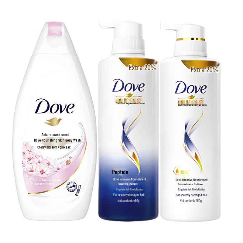 

Dove Cherry Blossom Shower Gel & Intensive Hair Care Set