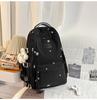 Schoolbag schoolbag junior high school girls 1011 new high value ins style simple high school students large capacity backpack
