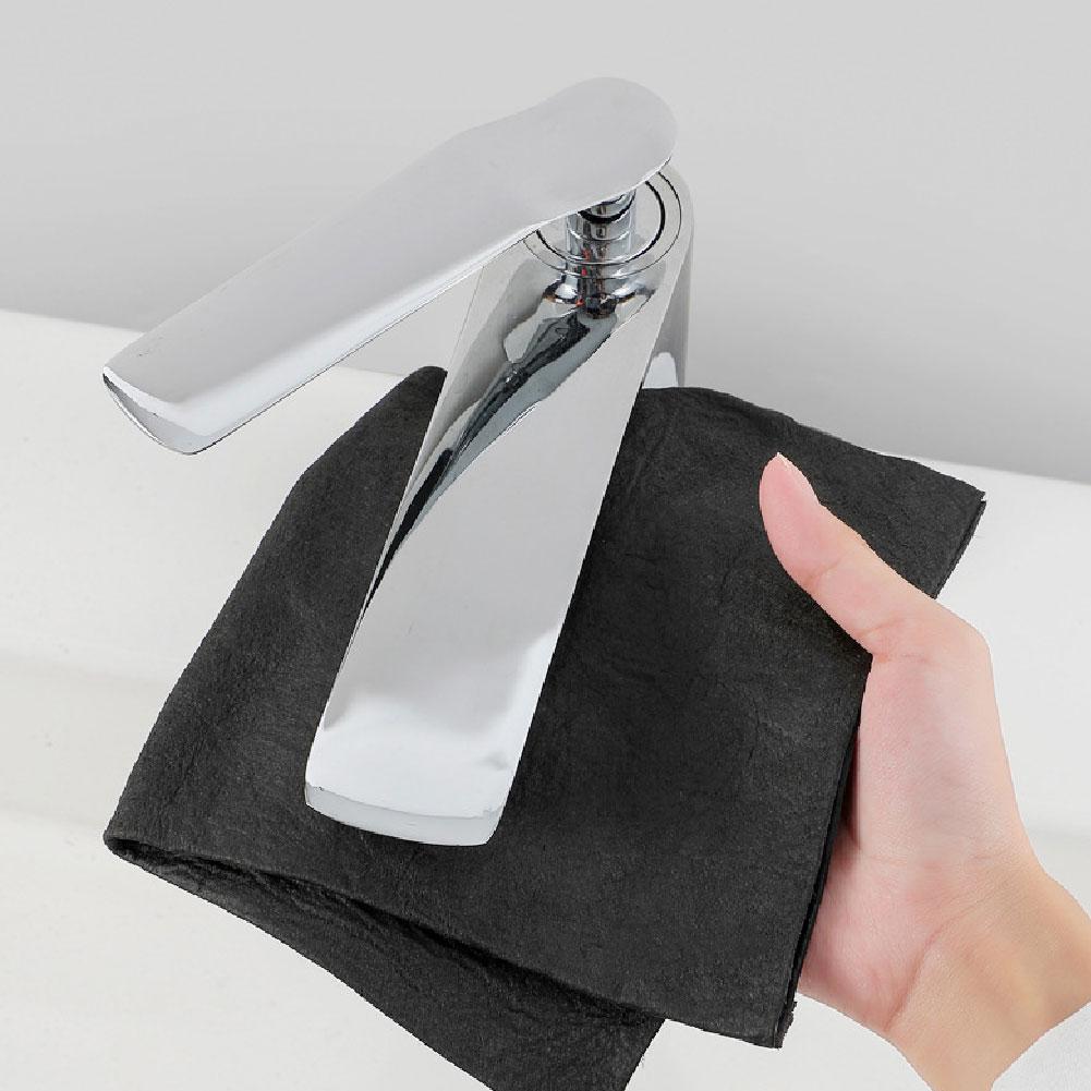 Magic Glass Cleaning Cloths Thick Residue-Free Microfiber Towels for Windows, Mirrors, Kitchen Surfaces Kitchen Towel