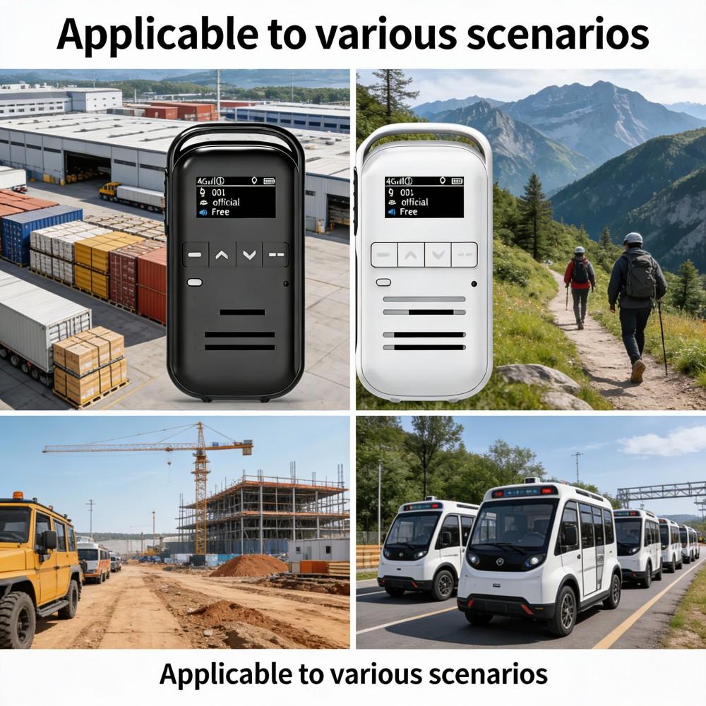 Global-ptt Mini Public Network Walkie-talkie Outdoor 5000 Km Walkie-talkie with GPS Positioning Portable Intercom Equipment