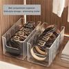 Transparent PET Belt Tie Holder With Multiple Compartments Home Storage Solution for Jewelry Home Accessories