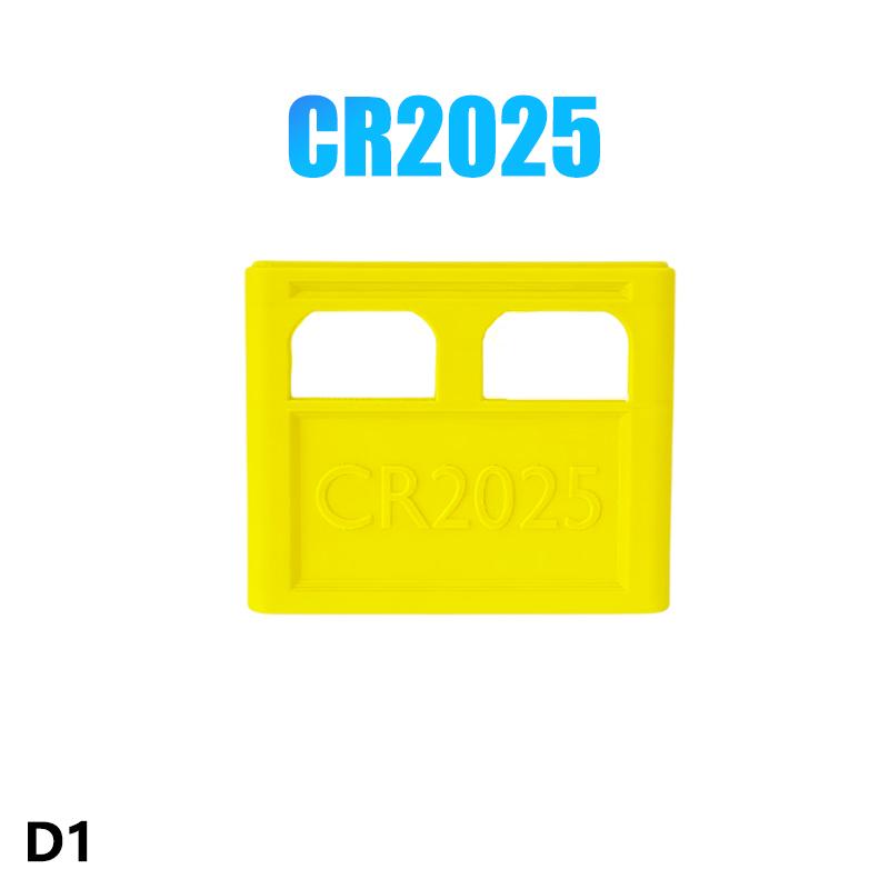 Aaa/Aa/9V/Cr2032/Cr2025 Battery Storage Box Stackable Battery Organizer Decorative Battery Holder, Home, Office Storage Box