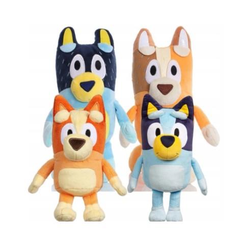 Set med Mjukisdjur Bluey Blue Och Bingo 28cm Gosedjur För Barn