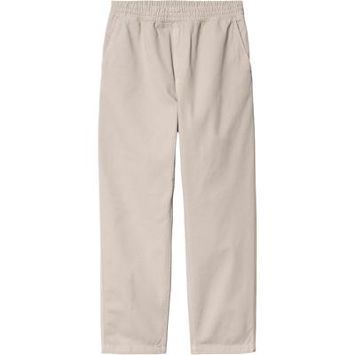 Carhartt WIP Flint FW24 Tapered Cut Square Label Minimalist Casual Pants Unisex Pants Peanut I029919-2LP-GD