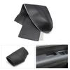 2 piezas Cubierta de reposabrazos de puerta delantera Para Honda CRV 2007 2008 2009 2010 2011 Cuero de microfibra Panel de reposabrazos de puerta de coche Cubierta de piel Embellecedor