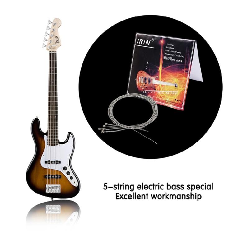 5 Strings Bass String Electric Bass String Durable Head Electric Bass String Set