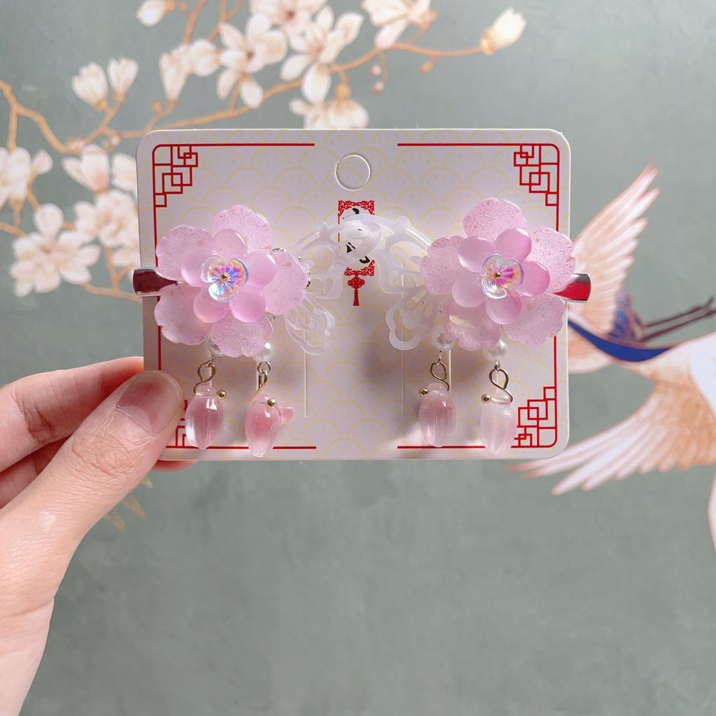 Han Dust Children Antique Headwear Girl 2025 New Hanfu Hair Accessories Chinese Style Princess Super Fairy Fringe Hairpin