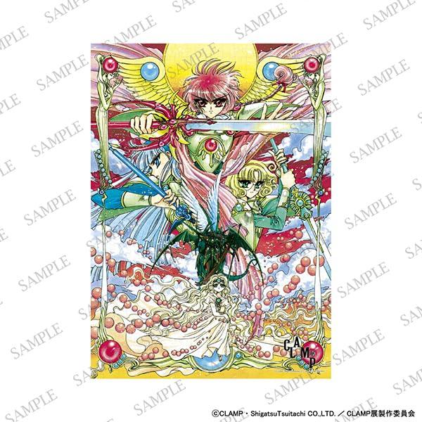 CLAMP Exhibition Original Art Exhibition Official Merchandise 500-Piece Jigsaw Puzzle Magic Knight Rayearth Hikari Umi Kaze