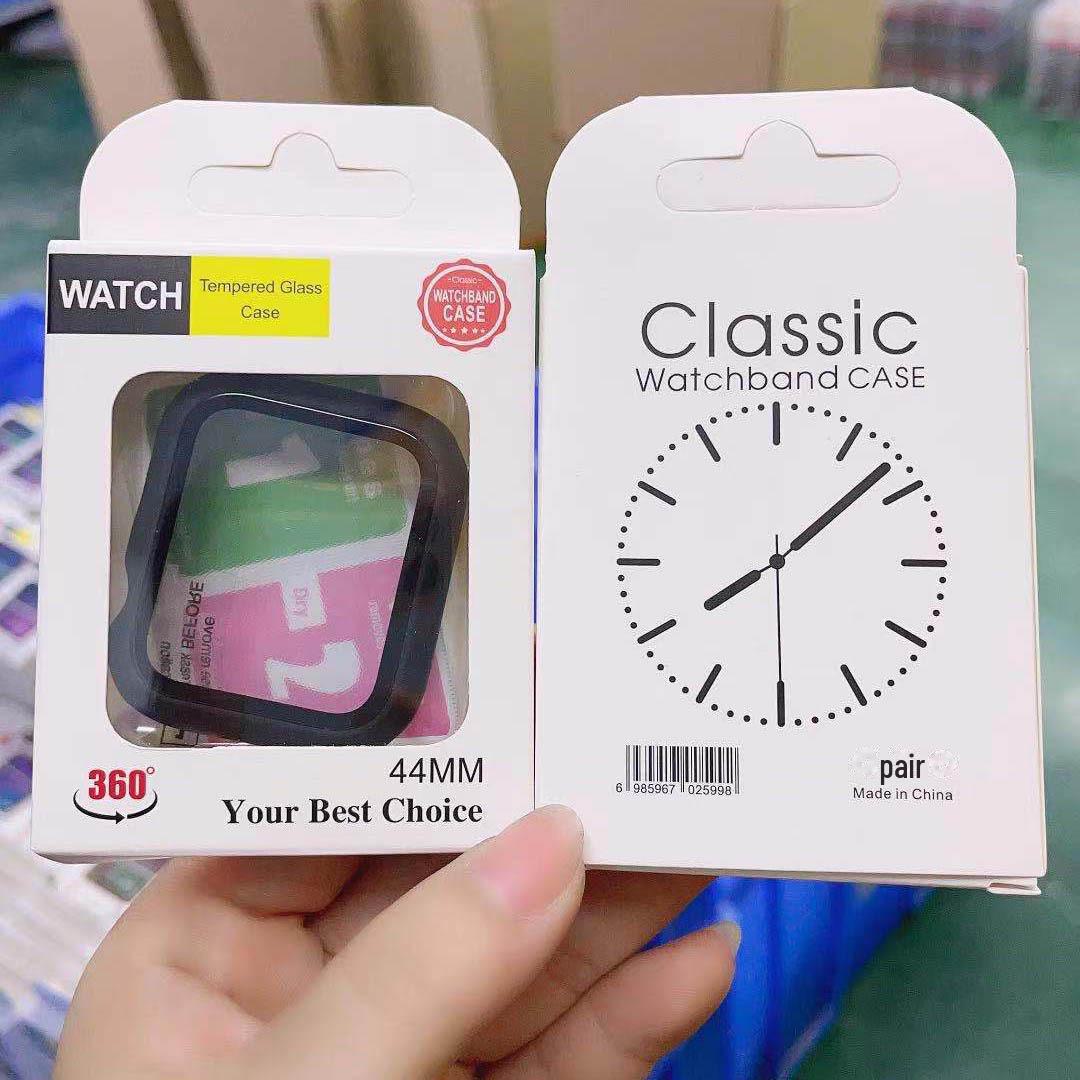 

Закаленная пленка и защитный чехол для Apple Watch 2/3/4/5/6/7/8 All-In-One watch S7 41mm