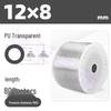 Transparent PU Air Hose for Compressors: Sizes 3-22mm