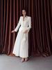 Elegant Long Skirt Suit for Women with Pleated Skirt