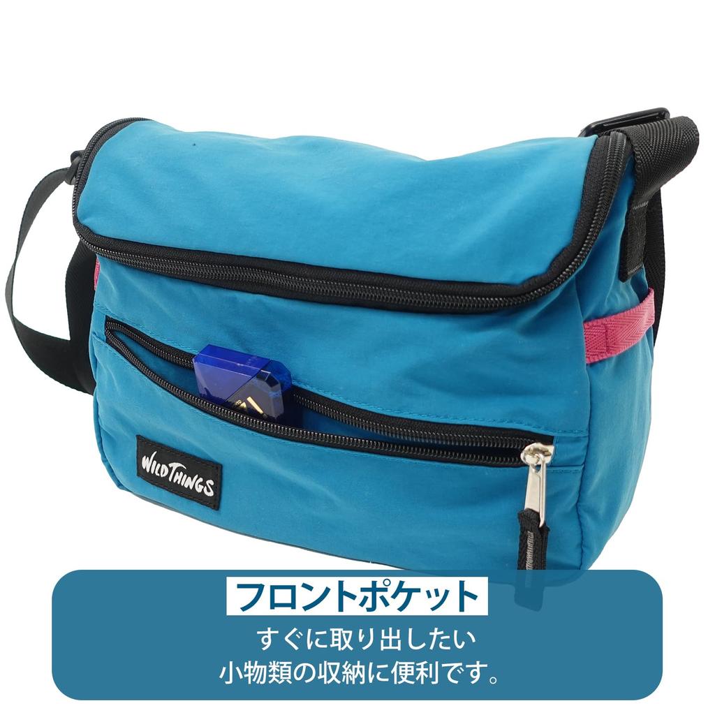 Wild Things DELFY Mini Shoulder Turquoise Bag, WT-380-3804, Waterproof, Lightweight, Compact, 22709142,