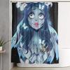 Halloween Film Corpse Bride Geist Tim Burton Duschvorhang Badezimmer Polyester Wasserdicht Badevorhänge Mit Haken