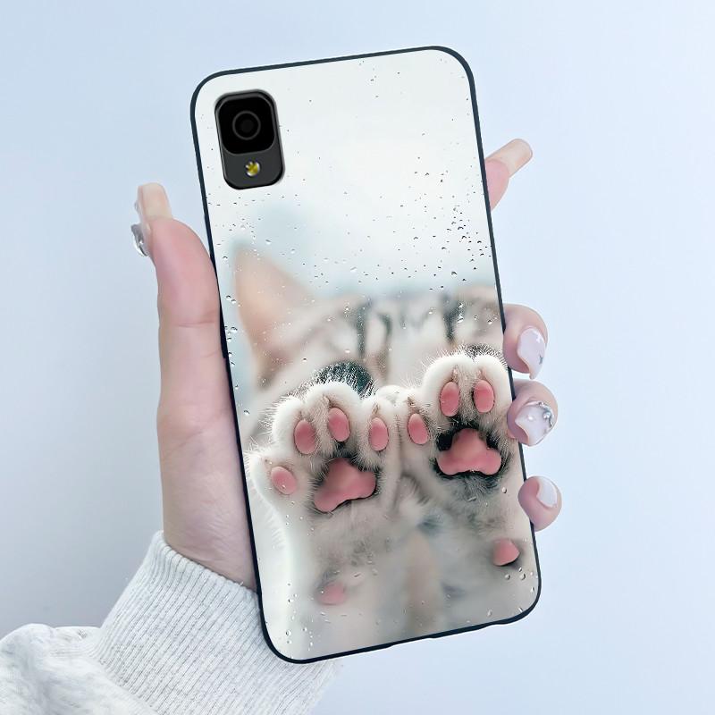 Casing For TCL 30Z 30T 30LE Phone Case Luxury Dragon Cute Cool Boys Girls Black Soft silicone Back Cover For TCL 30 Z T LE Shell