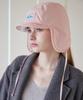 Olinkeompeulliteu Sprinkle Teddy Reversible Trooper Hat (Pink)