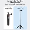 2in1 Extendable Tripod Stand with 1/4 Thread Handle Grip Portable Selfie Stick for DJI Osmo Pocket 3 Camera Accessories