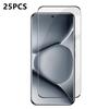 25pz Pellicola in Vetro Temperato Curva ad Alto Contenuto di Alluminio Per Redmi Note 15 Pro+ Globale, Protezione Schermo HD Anti-Impronte Digitali a Copertura Totale