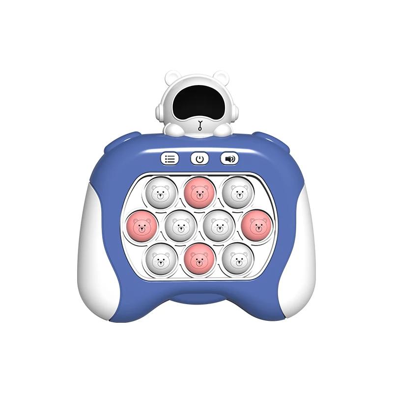 Push It Fidget Game Console Quick Press Stress Relief Toy for Finger Anxiety Upgraded Squeeze Game for Reflex Training Focus