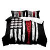 Set Copripiumino Football Americano, Set Biancheria da Letto Sportiva, Set Copripiumino Blu Navy, Regali Ispirazionali per Uomo Fidanzato Marito
