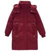 Fashion Winter Woman Long Parkas Hooded Loose Thick Warm Jackets Women's Coats