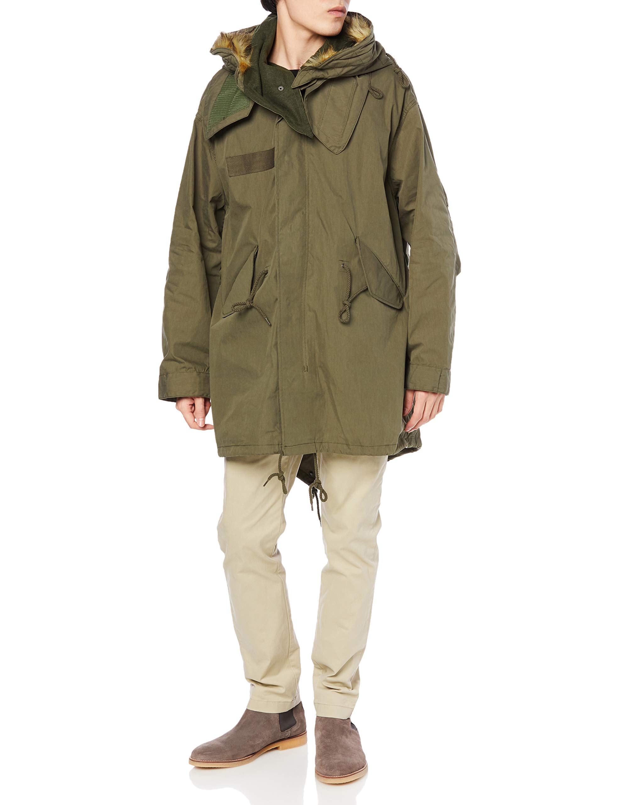 

Outer PARKA OLIVE DRAB XXXS [Houston] M-65 Men s