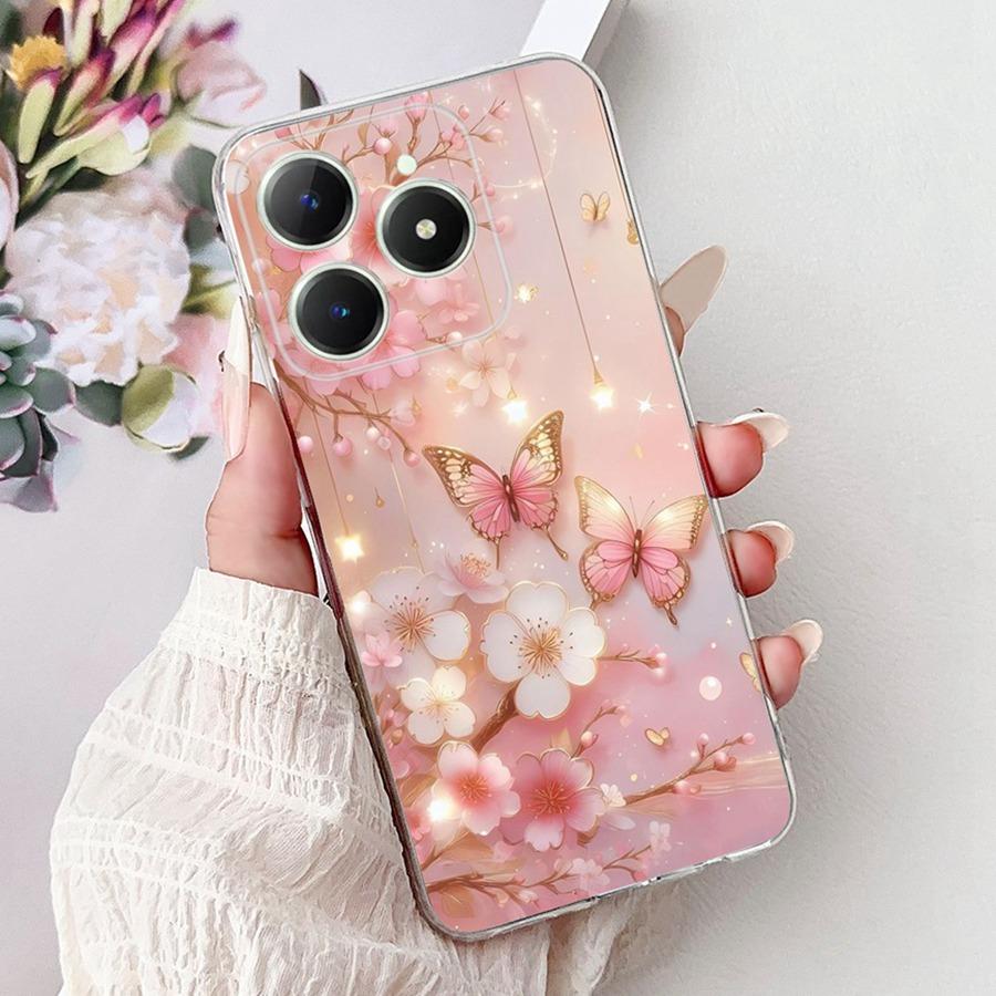 For OPPO Realme C61 C63 Case C 61 RMX3939 New design TPU Soft Silicone Shockproof Coque Funda For RealmeC63 C6 1 Phone Cover