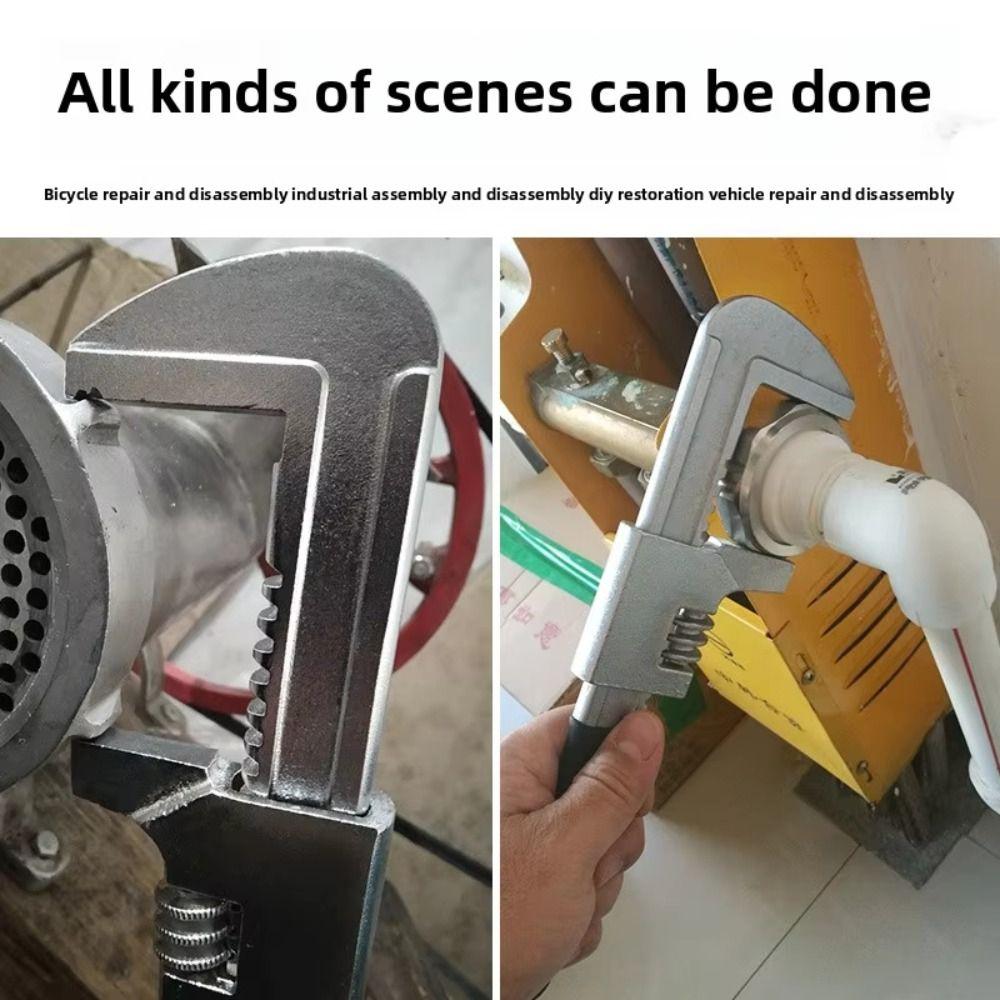 Large Open End Bathroom Sink Wrench Versatile Right-angle Wrench  Household