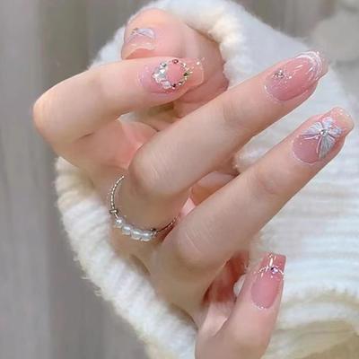 Pure Desire Shell Light Schmetterling Nagelsticker Japanisches Verträumtes Schmetterling Tragen Nagelkunst Design DIY Dekoration Zubehör